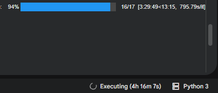 Ayushm74's tweet photo. Running a 4+ hour computation right now ⏳
94% done
16/17 tasks complete
Python doing heavy lifting in the background
This is the unglamorous part of coding 💻
#BuildingInPublic #DataProcessing #Grinding https://t.co/bomtriNFw2