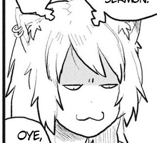 NYASTYNEKO's tweet photo. “Nyeah Nyeah…”

She was upset, putting out the cigarette by throwing it out the window as she pouts slightly, tho staring at his ass while he’s ‘scolding’ her 

“It’s not my fault that paper gets crumpled so easily and the ink just scraps off…” https://t.co/ECBJCt5FND