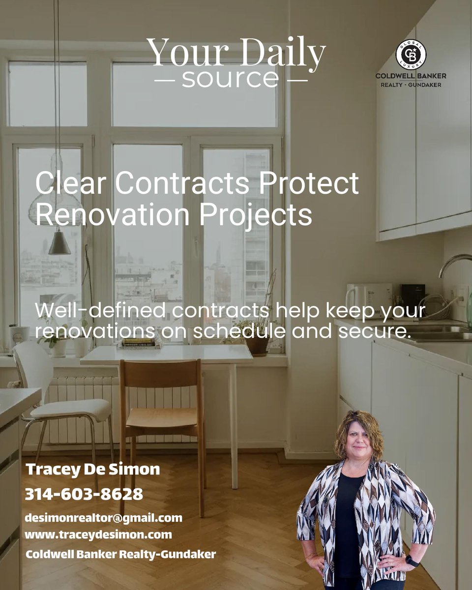 traceyds's tweet photo. A contractor contract with clear milestones and penalties gives investors the leverage to keep projects on track and protected. What’s your go-to clause for keeping renovations moving? https://t.co/WAfTNkJWlH