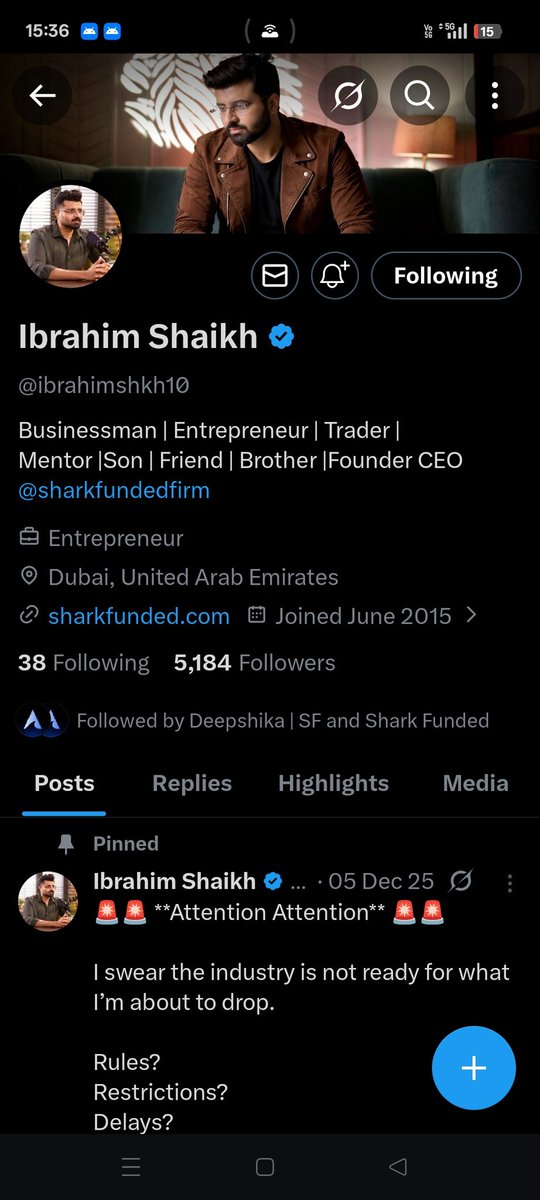 Jayesh_kumar33's tweet photo. @Deepshika_SF @ibrahimshkh10 @SharkFundedfirm All Done 👍💯 https://t.co/5R3qGE3528