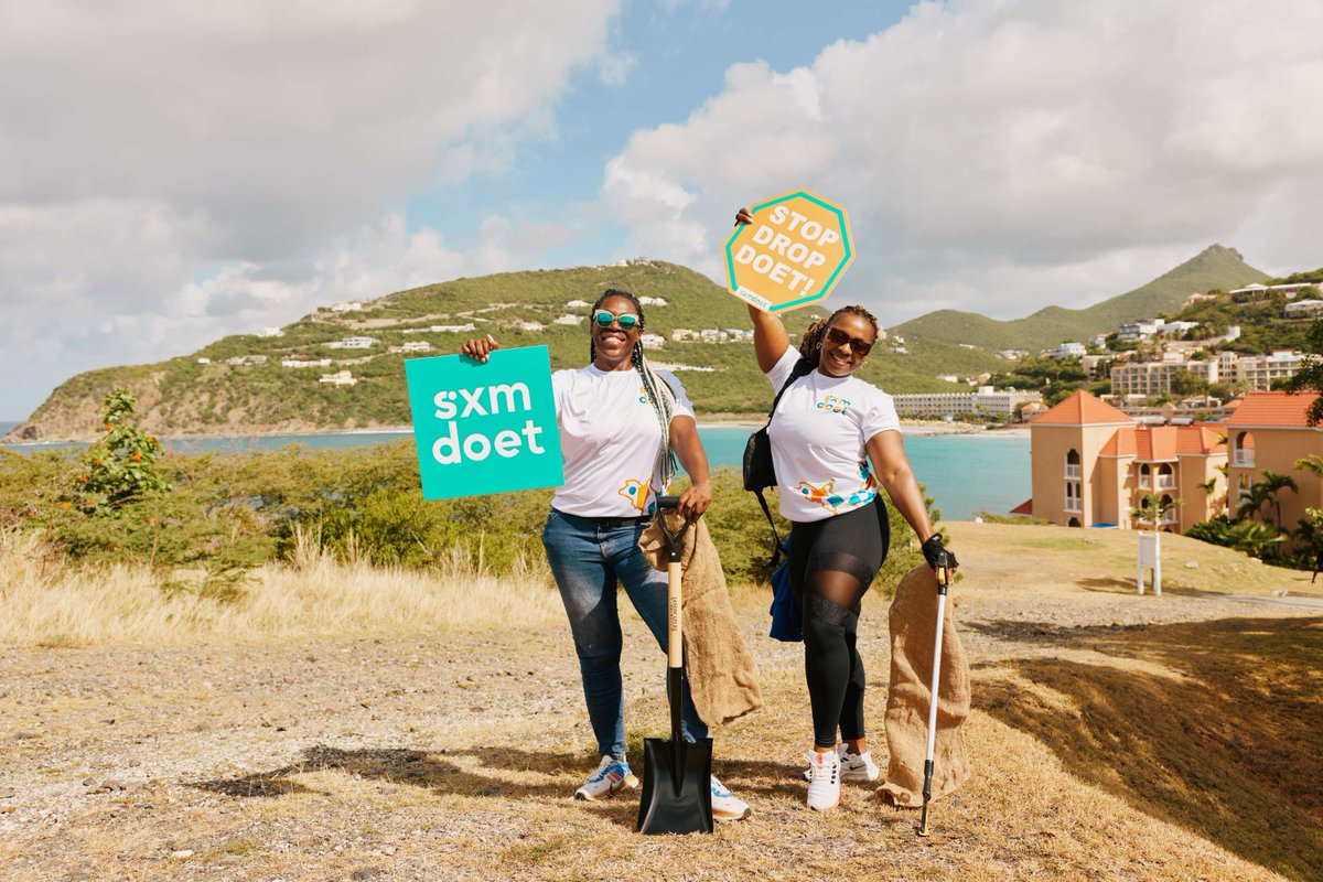 EPICislands's tweet photo. Let’s DOET! 💪 In May, EPIC volunteers removed 3 truckloads of invasive weeds from Fort Amsterdam, home to Sint Maarten’s national bird, the Caribbean Brown Pelican, and cleared 745 lbs of trash from our mangrove restoration site.  Thank you to everyone! 

PC: Alexandra Schaede https://t.co/3NlTgCp6Mt