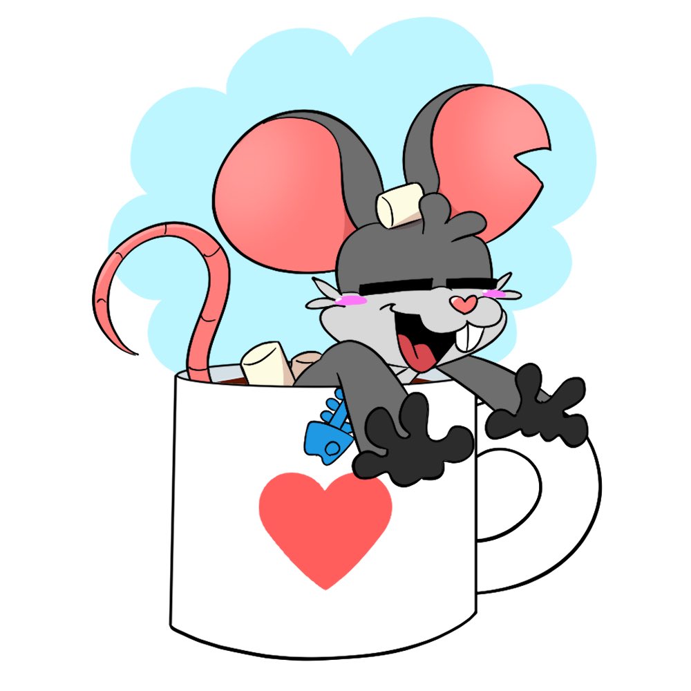 JoshucaVA's tweet photo. 🐭 VOICE REQUESTS!! 🗑️

Did you know that if you get me coffee I can record voice lines for you?! :3

If you wanna make Touille say fun things you should totally check this out nyehehe https://t.co/3tQgg4BMec