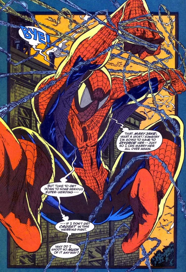 NerJinxs's tweet photo. @MinuteNerdNews Yeah I was debating with adding the trigger or just have webs around my hands. https://t.co/fYq0dJmUKr