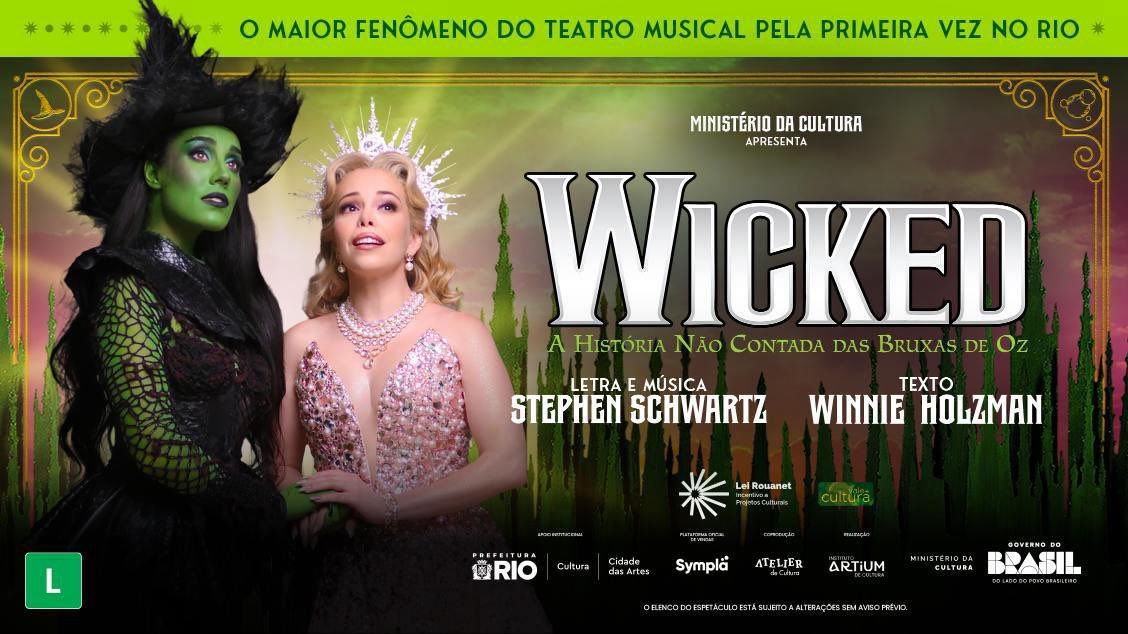 alloveproject's tweet photo. 🫧 DOAÇÃO DE UM INGRESSO PARA ASSISTIR WICKED HOJE (16/07) NO RIO 🫧

• Seguir o ATL aqui, no Instagram e TikTok

• Dar RT e FAV nesse tweet

• Responder esse tweet usando a hashtag #MeLevaATL

📍Cidade das Artes - 20h

❗️PRINTS NOS COMENTÁRIOS❗️ https://t.co/VRKkXSFORL