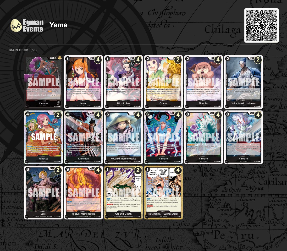 HansieRico's tweet photo. W at locals last night with Yamato! Nothing outside of the ordinary with this list, but felt good to snag a Winner Stamp Gorgon Sisters!

R1 BY Teach
R2 ST29 @KennySatterly 
R3 BY Nami https://t.co/6z02njd6D1