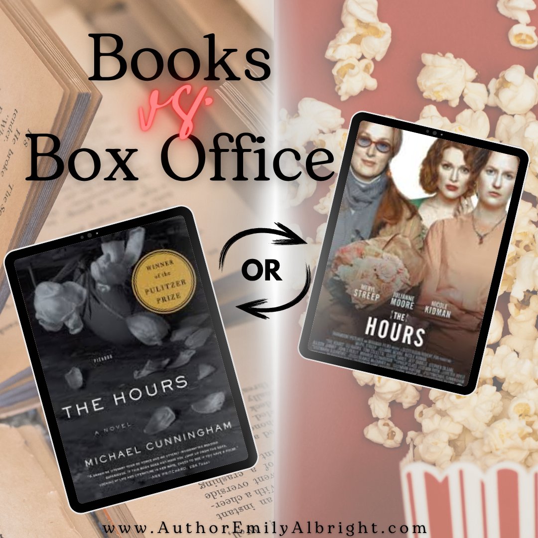 _EmilyAlbright_'s tweet photo. Books vs. Box Office
The Hours by Michael Cunningham
What are your thoughts on this movie versus the book?
#BooksvBoxOffice #booksvmovies #book #reading #amreading #movies #TheHours #booktomovie #booklover #bookstagram #booktomovieadaptation https://t.co/1fUivjp1hx