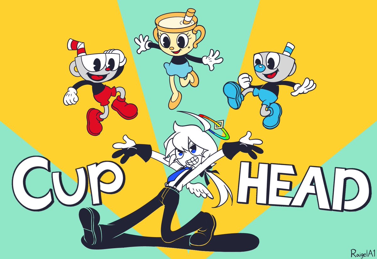 RaigelA1's tweet photo. 히힣 컵헤드 다 깼당.

#cuphead #art https://t.co/7LLf06c0GK