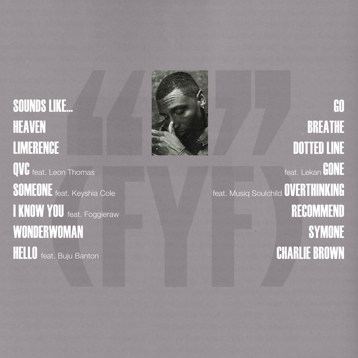 PopCrave's tweet photo. Masego reveals the tracklist for new album ‘Fix Your Face’ out tonight. 

Featuring Keyshia Cole, Leon Thomas, Buju Banton, Musiq Soulchild, Lekan &amp; Foggieraw. https://t.co/p3FhzuCv2L