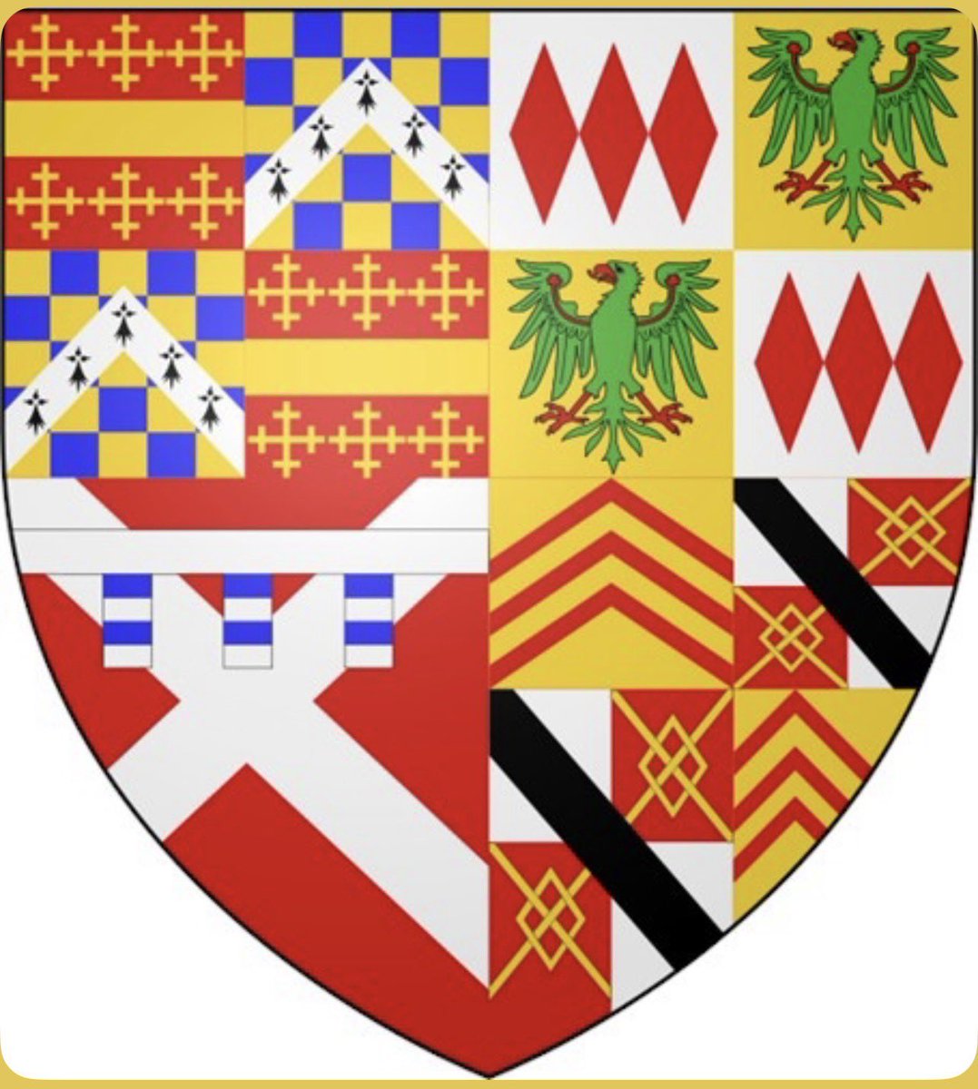 Dolfijnmanjohns's tweet photo. Coat of Arms in fantasy VS Irl https://t.co/FVthIcRreP