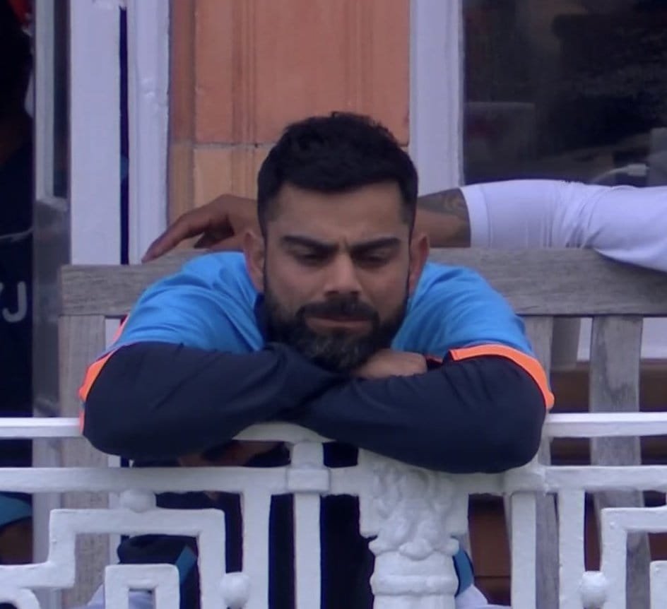 VkIdolo18's tweet photo. When you realize what Rohit fans are feeling today, that we'll feel the same on 21 Nov 2027 😭

#INDvsENG https://t.co/dWbOZqD3gm