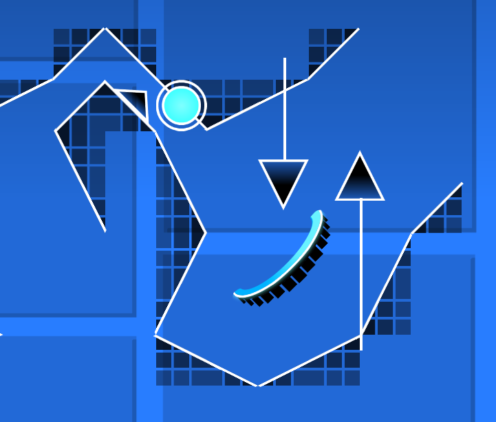 WallyWyvern's tweet photo. I love making gameplay that looks completely impossible but is actually really easy (this is wave) https://t.co/2cg7gFqfmA