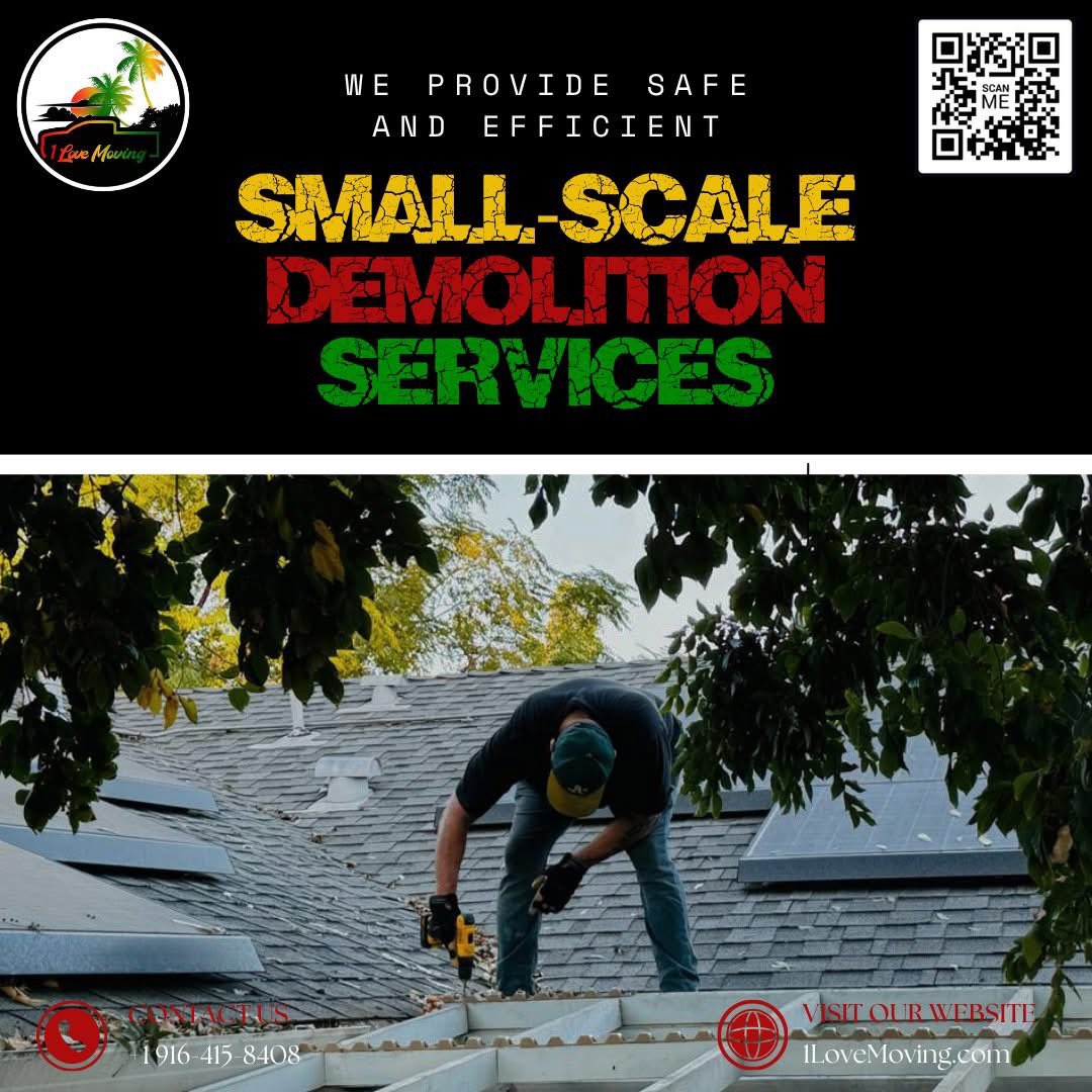 onelovemoving's tweet photo. We provide safe and efficient small-scale demolition services for sheds, fences, decks, and other structures.
Scan the QR code for your FREE consultation!
#movingcompany #movers #moving #movingday #professionalmovers #movingservices #demolitionservice #smallscale https://t.co/RAd1cOyM33