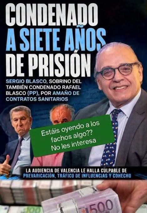 jebl_'s tweet photo. Habrá que contribuir a darle visibilidad a toda la corrupción del PP más corrupto y mafioso de toda nuestra Historia, ya que ellos pagan, con nuestro dinero, a los Medios, para que silencien todas estas condenas, que, a pesar de todo, siguen saliendo porque eran demasiadas... https://t.co/0AAxuafKsl