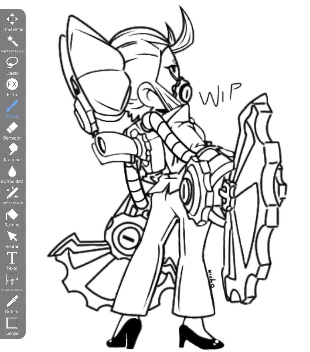 Kicho_Dile's tweet photo. No tengo nada que subir, así que aquí un wip de la skin (la única xd) de kaze

pueden dar ideas de algo que quieran que dibuje, trataré de hacerlo

#BrawlStars #브롤스타즈 #BrawlStarsArt #ブロスタ https://t.co/gyjjdQN84D