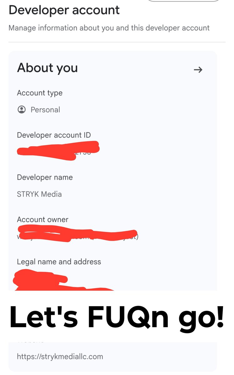 STRYK_Media's tweet photo. 🚀 Big milestone unlocked! 🎮📱

I'm excited to announce that STRYK Media has officially been approved as a Google Play Developer! ✅

This is just the beginning. I've got several apps and games already in development, with the first releases heading to Google Play soon. 🚀

At the same time, I'm working on completing my iOS App Store setup so I can bring everything to both Android and Apple users.

From AI-powered tools and Web3 utilities to mobile games and business apps, my goal has always been simple: build real products that people enjoy and use.

Thank you to everyone who's supported me along the way. The journey is just getting started, and I can't wait to show you what's coming next.

Get ready... STRYK Media is just getting warmed up. 🐺⚡🎮📲💙
