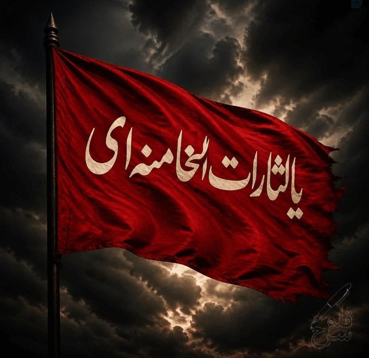 Fatemh3343's tweet photo. انتقام گرفتن از قاتلان امام شهید حتمی است 
شاید که کمی دلهای آزرده و زخمی شیعیان کمی آرام گیرد 
#یا_لثارات_الخامنه_ای https://t.co/usfIMr9dA6