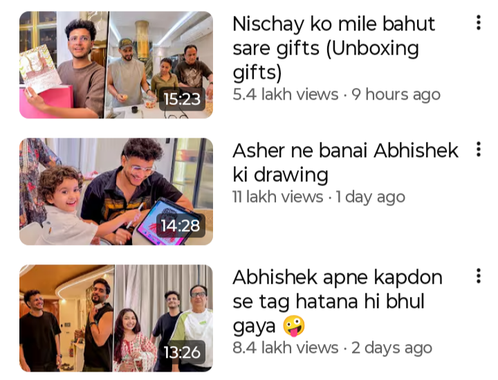 Daddy1034310's tweet photo. So All this Sudden -ve PR by #AbhishekMalhan started against sourav Joshi 😳🤡is becoz of jealousy on YouTube views? Kitna giroge🤮
          4M avg                        0.8 lakh Avg
#ElvishArmy https://t.co/eaTIWcTSly
