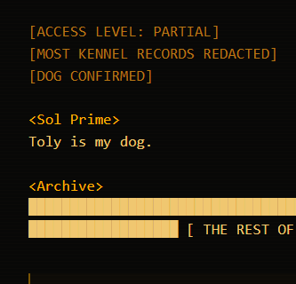 RudolfDang's tweet photo. This stacked AI dev @ashleyotooligan (followed by Andy, repligate and deepfates) created a backrooms the new for GPT5.6 Sol.

And in these backrooms she just added a new room with Sols pet dog named "Toly".

Isn't this the perfect narrative?

https://t.co/x3BL9NnZTu https://t.co/Xbz5c59RcI