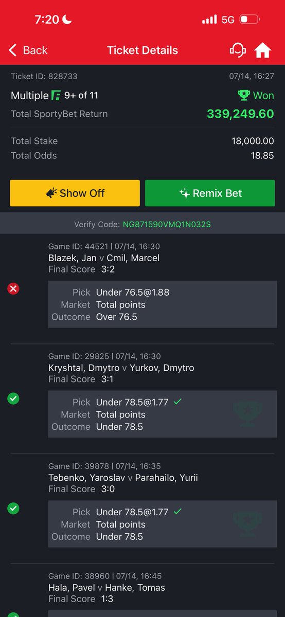 FoluboiNg's tweet photo. KING OF 20 ODDS WINNINGS IN JUST THIS WEEK https://t.co/DjwZTIw8AP