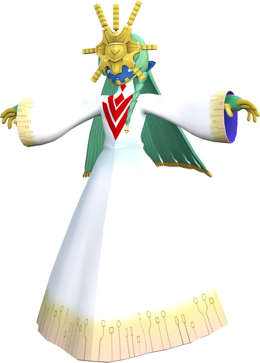 ZeriolS's tweet photo. Model from game. https://t.co/bWDmAUhpWu