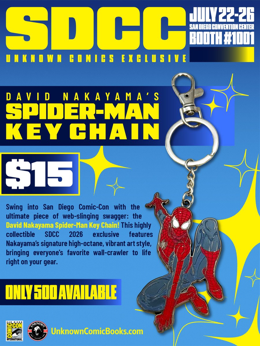 Level up your gear with the SDCC 2026 Exclusive David Nakayama
