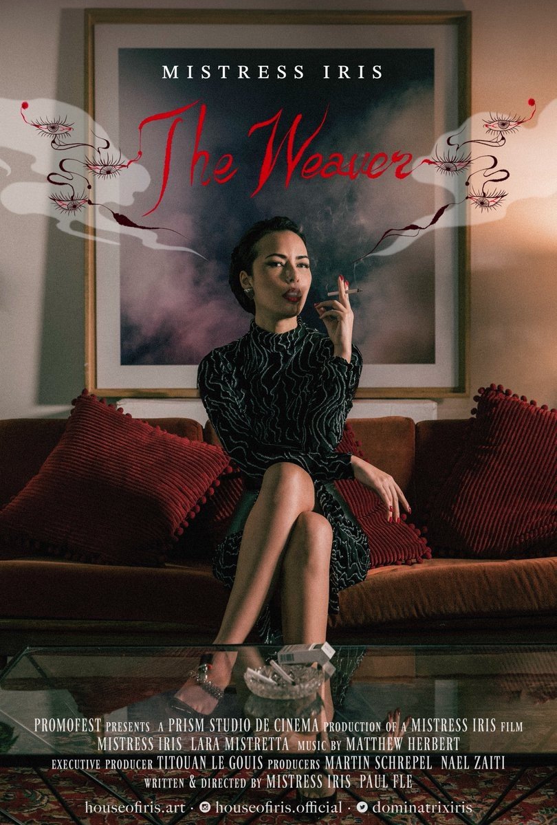 domeenatrixiris's tweet photo. Thrilled to announce the launch of my new Telegram channel: House Of Iris Film Club — a space where you’ll be able to watch my cinematic creations, new releases, and exclusive extra material.

The first-ever online release of The Weaver and The Debutante will happen here 🔥 https://t.co/ym9BDSHass