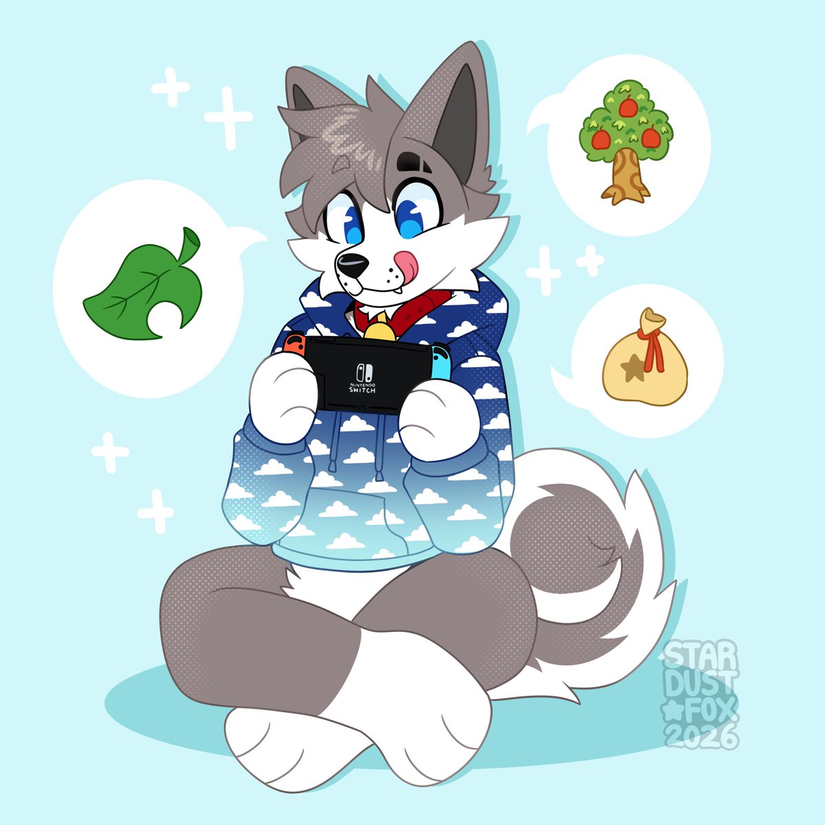 StardustFoxArt's tweet photo. Gaming wusky!! :3 https://t.co/BJ2RCJKsOg