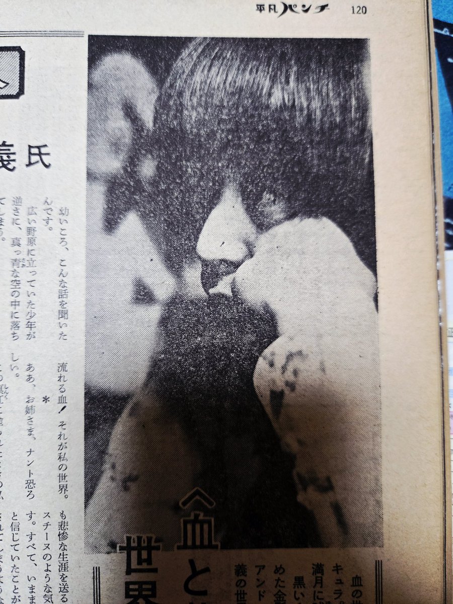 fuzzwildhoney's tweet photo. 1968年の平凡パンチ👊若き日の金子国義は23年後の���いさとうさんのようだ(^^)d
https://t.co/jUbIuJimQ4
#theHair #Iwishyouwould #modsmayday #血と薔薇 #澁澤龍彦 https://t.co/ChGo9jdvvG