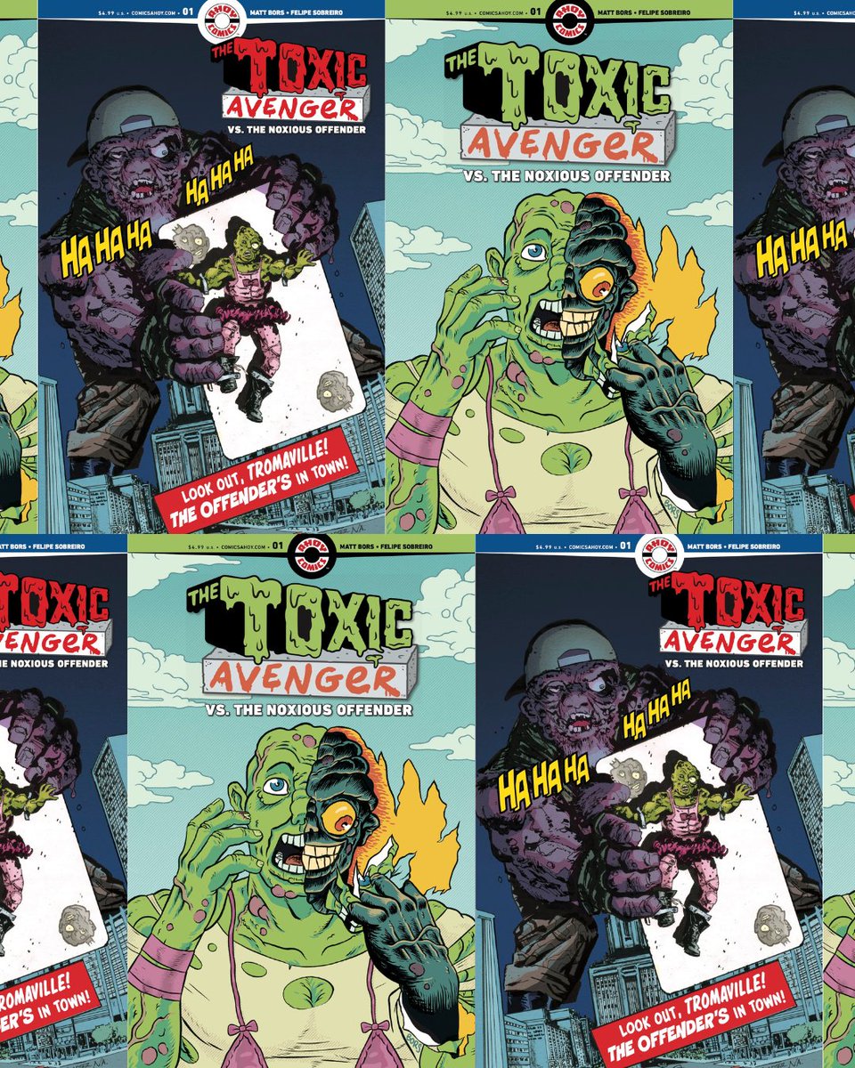 AhoyComicMags's tweet photo. "Using the dark universe counterpart to play off a hero is a longstanding comic book tradition—and with TOXIE VS. NOXIE, @MattBors and @therealsobreiro stretch it out, subvert it, and take it to the extreme."

Read all about Toxie's latest foray into comics at @screenrant! https://t.co/9NBvTbT6Dc