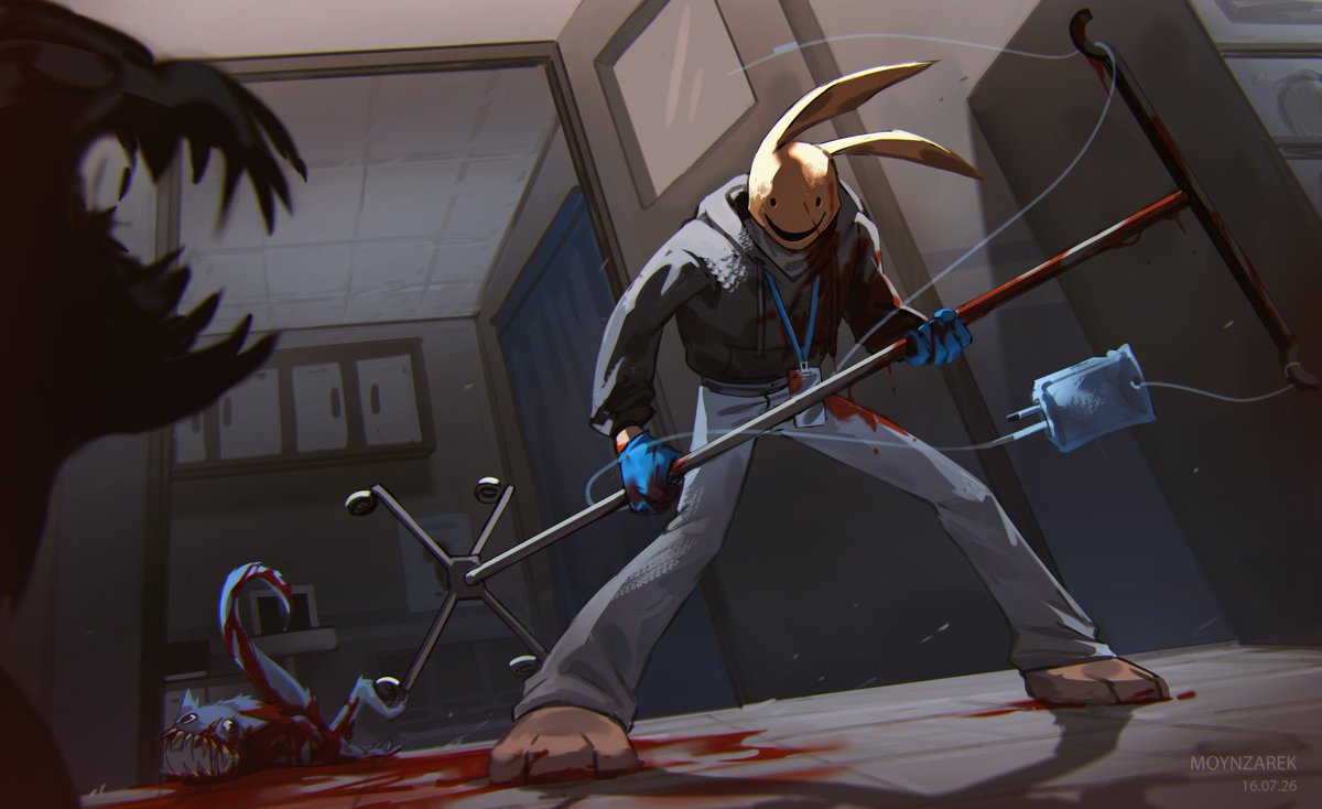 nightyshp's tweet photo. One more non-exe bloody piece
#animalhospital https://t.co/TbnKsY6JFe