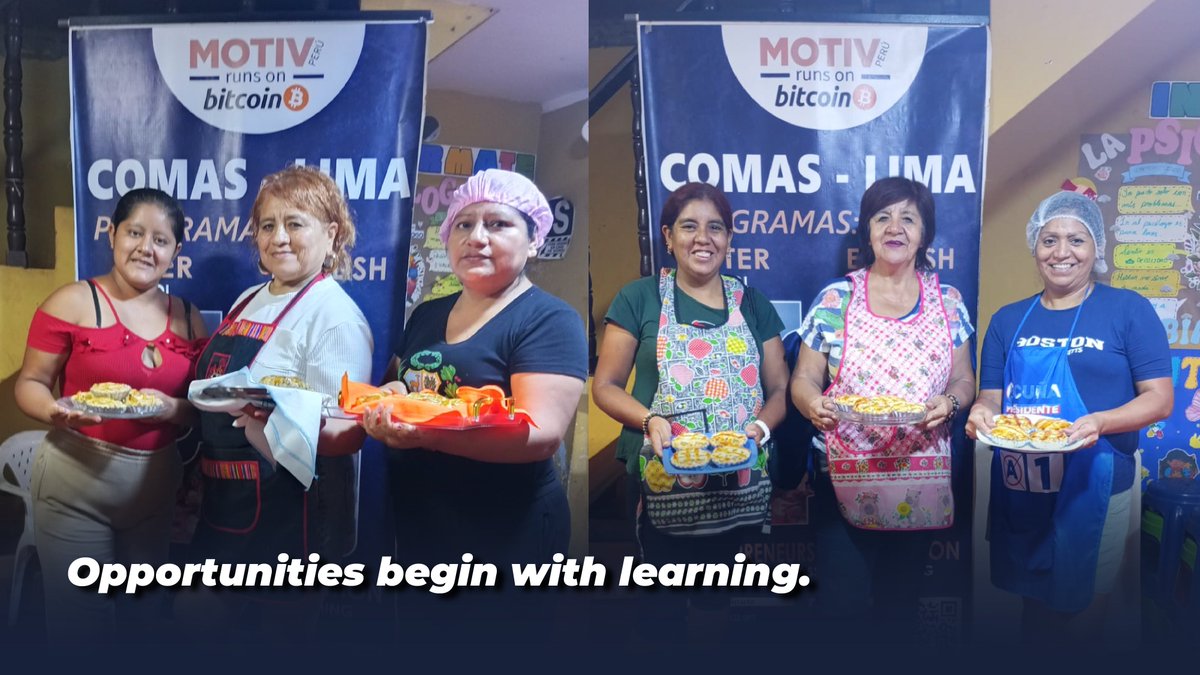 MotivPeru's tweet photo. 🧡Bitcoin is more than technology.
At MOTIV Peru, we believe Bitcoin is a tool that empowers people to build a better future—together. ⚡
#Bitcoin #BitcoinStories #BitcoinEducation #BitcoinAdoption #Peru #CircularEconomy
@kinetic_finance @awstian @JoeNakamoto @isabellasg3 @LOReBitcoin @MotivPM @RunwithBitcoin @frankcorva @paystand @piratehash @madalena_antao