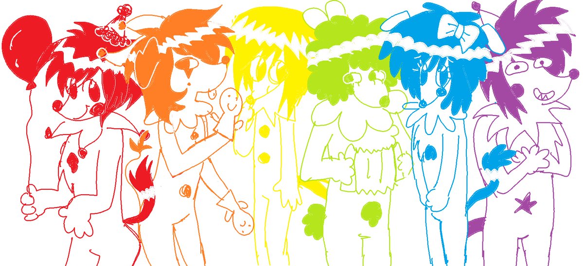 toymice's tweet photo. clowns #furry https://t.co/MbYVcT82Uk