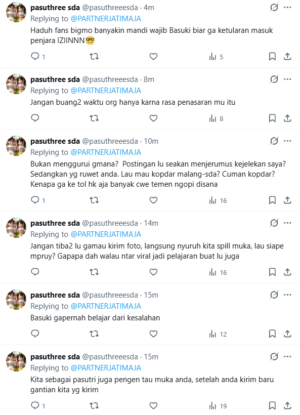 PARTNERJATIMAJA's tweet photo. hati hati ya guys yak sama pasutri ini ,dari segi privasi aja gak bisa jaga asal posting dam kirim foto bahaya banget apalagi ketemu pasutri seperti ini ,foto kamu takutnya disebar luas kan jadi hati hati guys https://t.co/xHwa6PjK7c