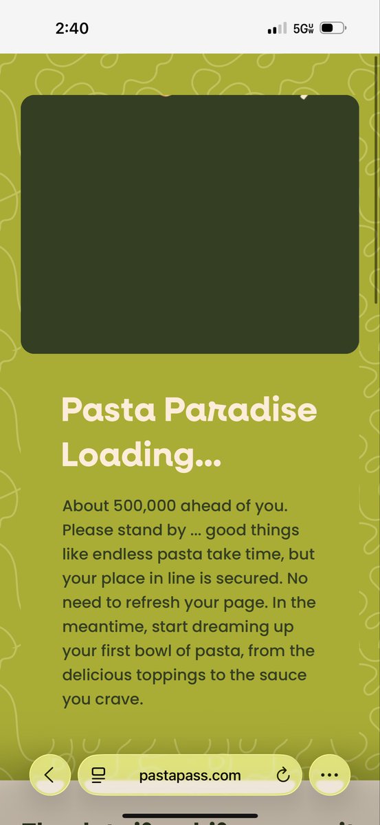trfesss's tweet photo. @olivegarden i was at 30k then it went to 20k then refreshed to 500k 😭😭 https://t.co/eloExE1MIO