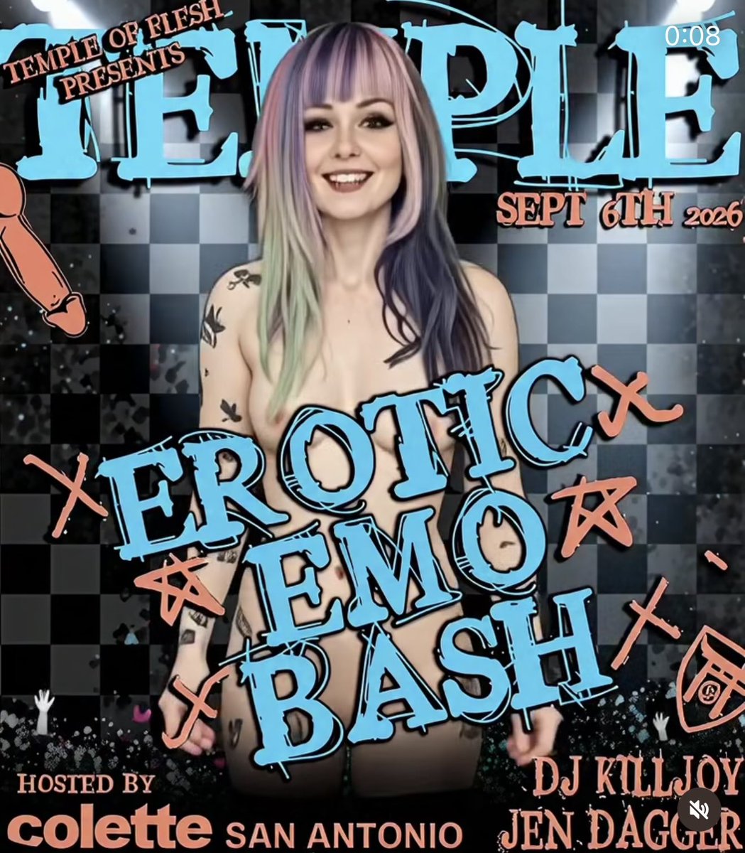 210Perv's tweet photo. Talking to the girlfriend about attending this adults only erotic event here in town.

Could be better than emo night on the strip 😂😂

#satx #satxfreaks #210freaks #swingersclub #sanantonio #emo #emonight https://t.co/YiQRQwMOE5