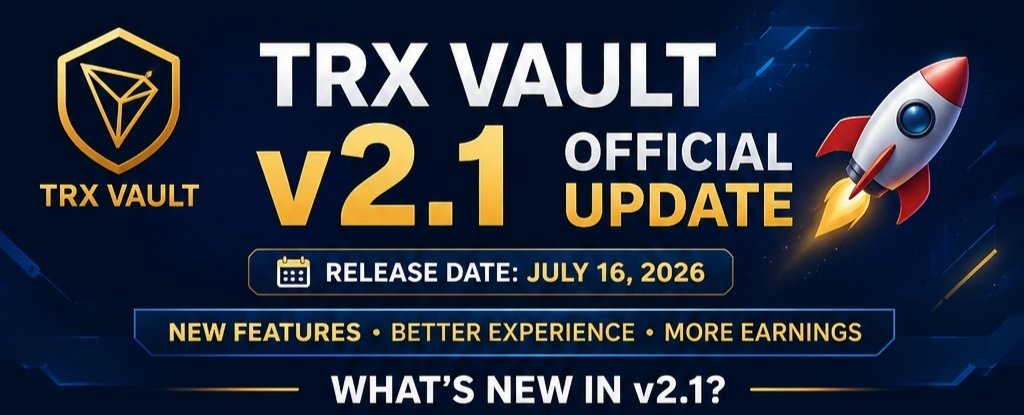 TRX Vault tweet media