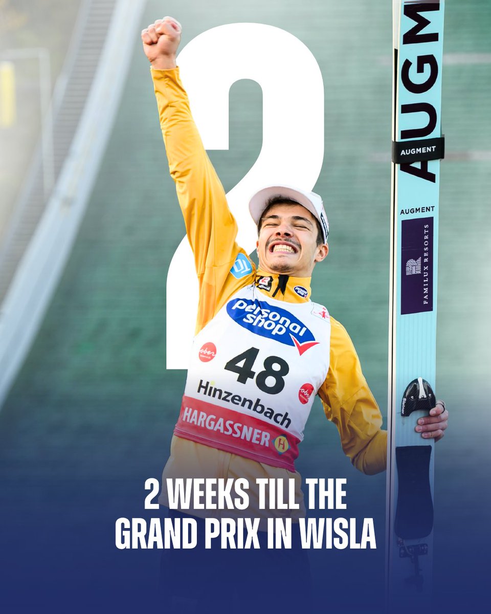 FISskijumping's tweet photo. 2️⃣ weeks left... 🤩

#fisskijumping #fismood https://t.co/jSqaxW9f6H
