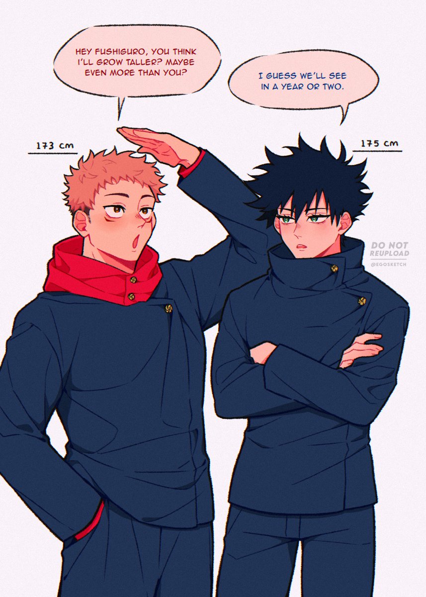egosketchy's tweet photo. height difference #itafushi https://t.co/zqqt0zSoDm