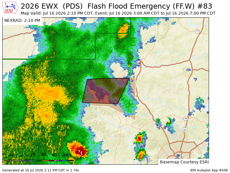 Iembot_emerg's tweet photo. EWX extends time of Flash Flood Emergency [flash flood: observed, flash flood damage threat: catastrophic] for Kerr [TX] till Jul 16, 7:00 PM CDT https://t.co/F2wGgbu1Or https://t.co/9awi6QIOie