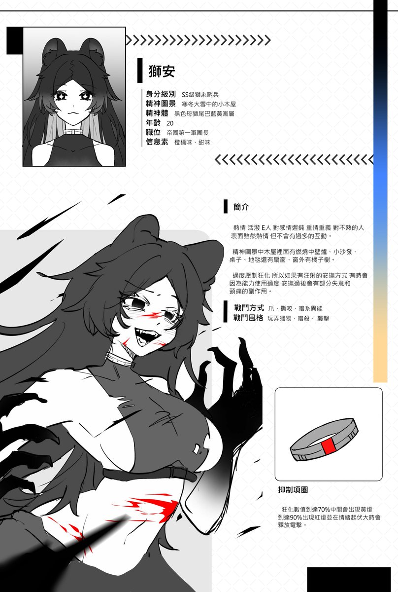 獅安🦁🖤✨✏︎委託開放 tweet media