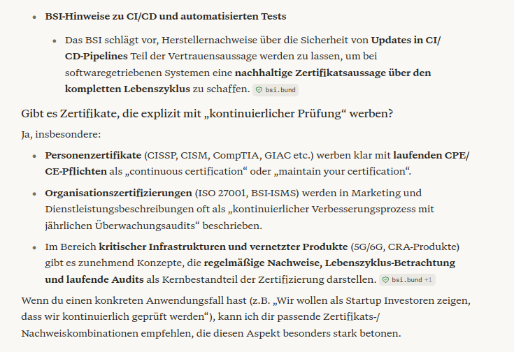 personenprofil's tweet photo. "Es gibt mehrere Cybersicherheits‑Zertifizierungen und -Nachweisverfahren, die explizit mit kontinuierlicher Prüfung / laufender Überwachung werben oder dies faktisch voraussetzen." 

=> #Hyperresilienz!
https://t.co/KvTcfBgyyh https://t.co/lM9QZxnl6X