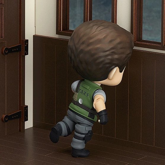 redfieldcomfort's tweet photo. stars chris redfield's nendoroid https://t.co/UsHYIaCgiu
