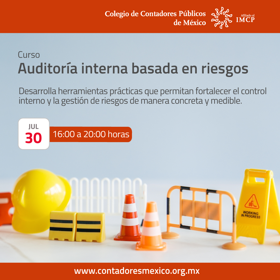 colegiocpmexico's tweet photo. Desarrolla herramientas prácticas que fortalezcan el #ControlInterno y la #GestiónDeRiesgos de forma concreta y medible. Ante un entorno de incertidumbre, regulación y transformación constante, la #AuditoríaInterna debe evolucionar. Este curso facilita al participante la comprensión y aplicación del enfoque basado en riesgos.
Inscríbete aquí: 👉https://t.co/kIpUZ22MWX