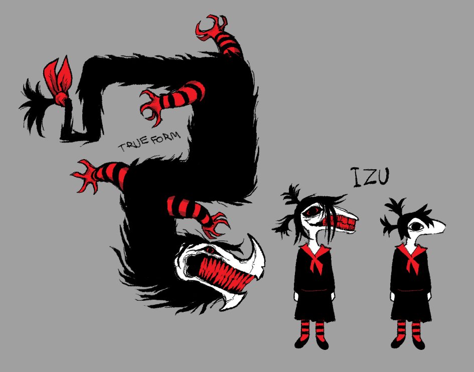 TOPbackdoor's tweet photo. Izu is Susie in Jevil's role. A troubled student of Master Boom, she once sent the academy into havoc upon receiving an epiphany regarding her past and her nature as the "Dragon"; the beast that stays aloft on her own hope, at the expense of others.
#DELTARUNE https://t.co/qwB0d6mryQ