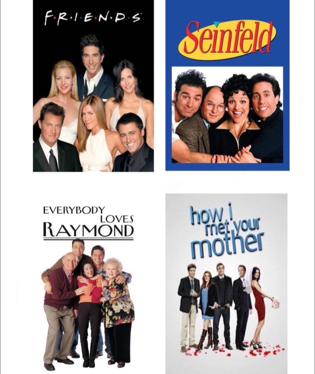 HawkEmDownChris's tweet photo. Which sitcom are you watching first?

A) Friends
B) Seinfeld
C) Everybody Loves Raymond
D) How I Met Your Mother https://t.co/KbOAAqKbfh