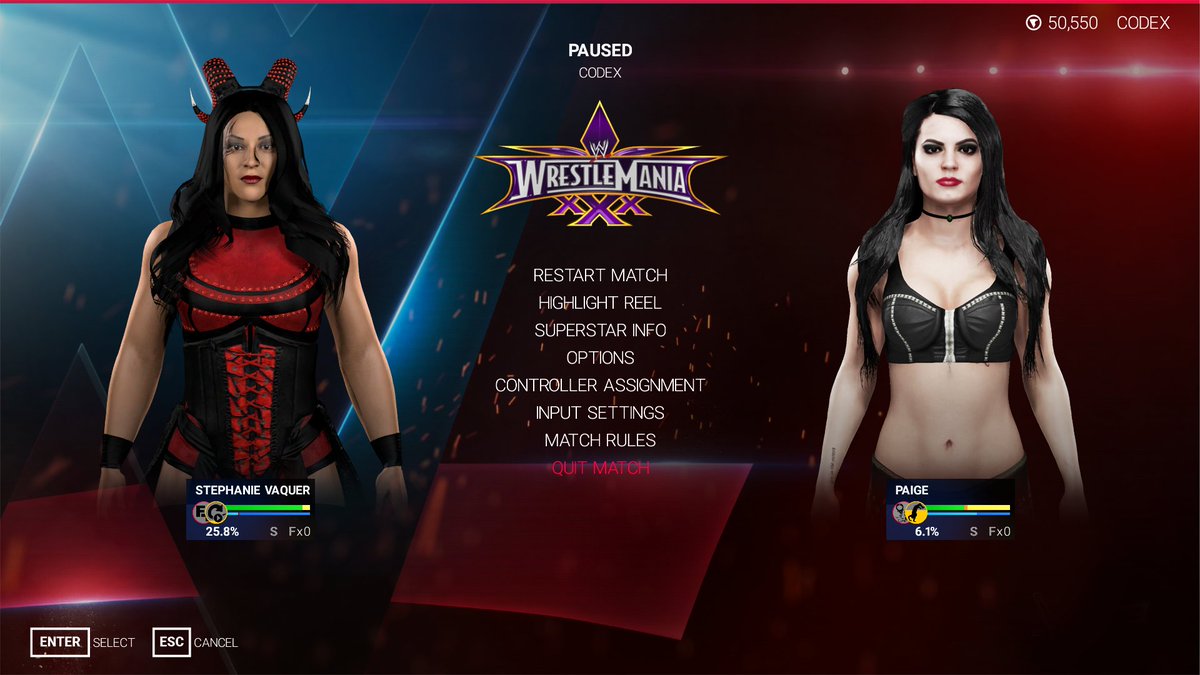 elzeeeta's tweet photo. Me demoré mas de lo que quería pero se logró. Stephanie Vaquer en #WWE2K19 https://t.co/xeMPmYn8sM