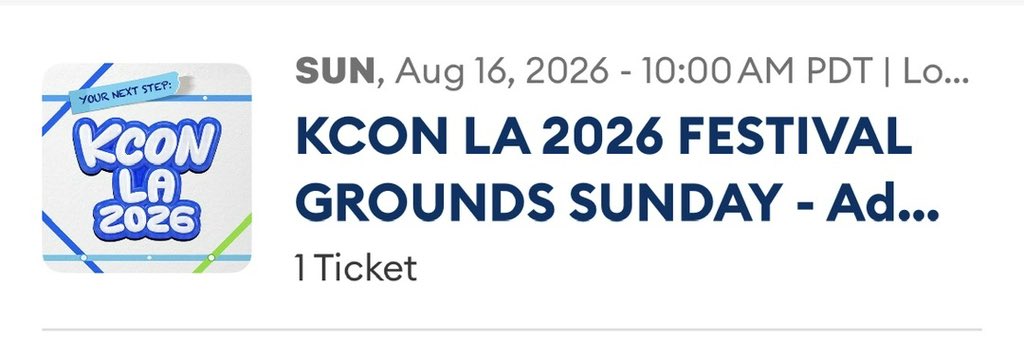 sangswons's tweet photo. wts kcon la d3 festival grounds vip premium ticket 
$350 
#alphadriveone #heeseung #evan #kconla https://t.co/didKoqkjTS