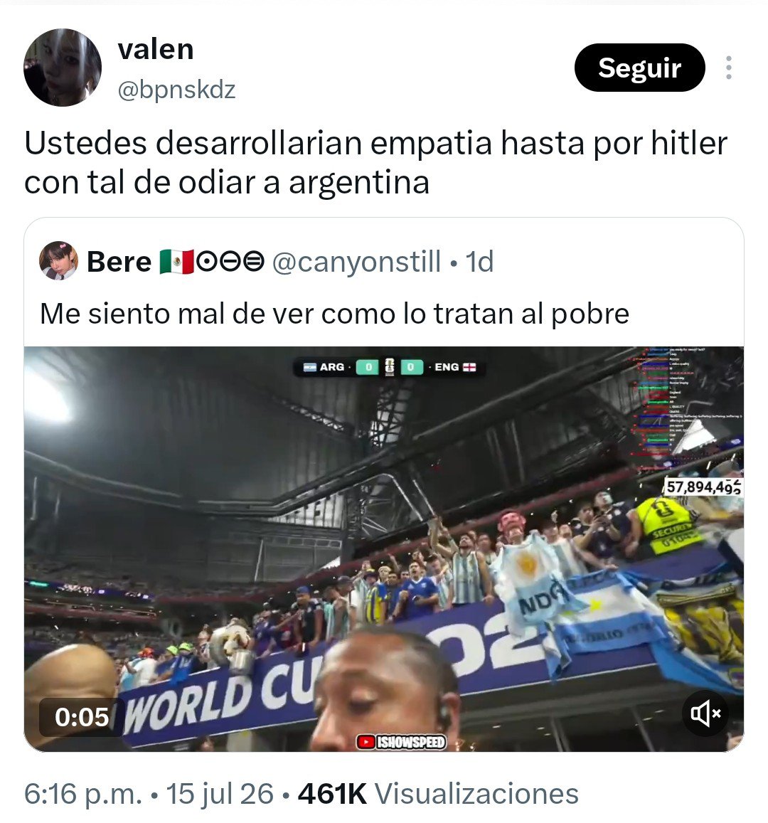 stereogirl_'s tweet photo. @kibacries Verdaaaaaad??
La pendeja que escribió, leyó y aún así lo subió no sabe que argentina le abrió las puertas a nazis después de la segunda guerra https://t.co/ECaW7PcfJA