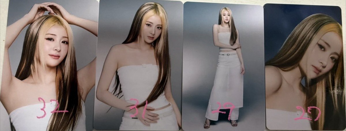miyuu_eunchae's tweet photo. LE SSERAFIM 交換 買取 共同購入 PUREFLOW TOUR ルセラフィム交換

譲）カズハ サクラ ユンジン

求）リプ欄以外 チェウォン ウンチェ 買取
チェウォン：1.3.5.7.9.11
ウンチェ：45.46.47.52.53.54.55
 
 #ルセラフィム交換  #LESSERAFIM交換 https://t.co/Lb6BFoDzqw
