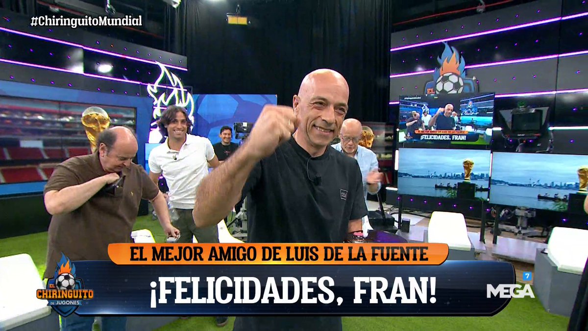elchiringuitotv's tweet photo. 🎂 ¡Es el cumple de nuestro @frangarr26!

¡Te queremos, AMIGO! https://t.co/RNpv7PTzPj